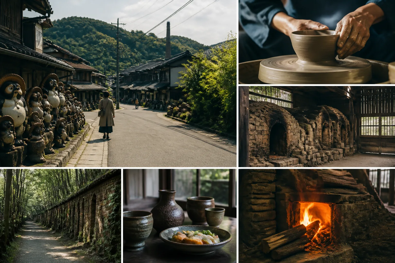 滋賀県・信楽の窯元散歩でろくろ体験を味わう、日本のやきもの旅ルートの編集ヒーロー画像